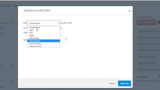 creating a start here module in Canvas