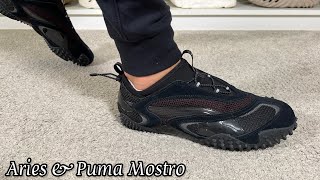 Aries & Puma Mostro Review& On foot - YouTube