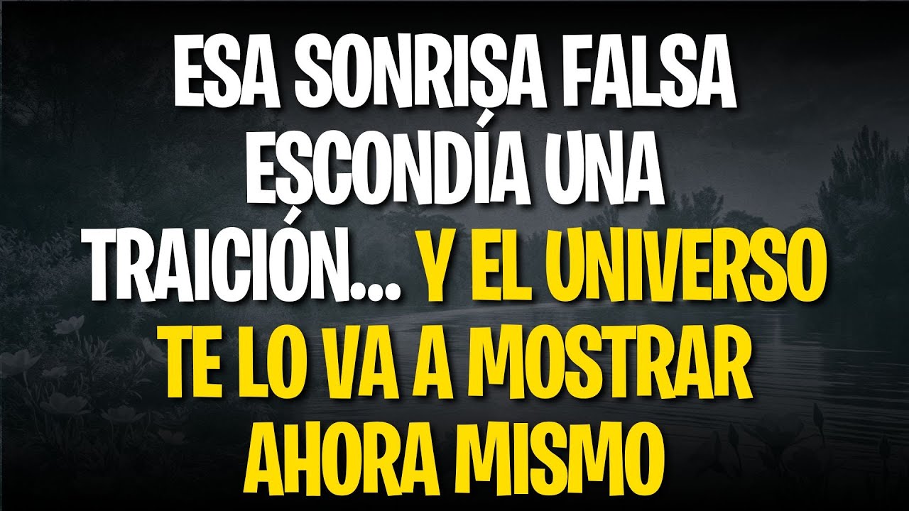 ESA SONRISA FALSA ESCONDÍA UNA TRAICIÓN… Y EL UNIVERSO TE LO VA A MOSTRAR AHORA MISMO