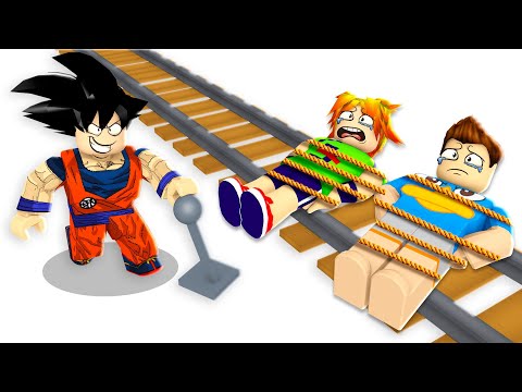 APENAS UM SAI VIVO NO ROBLOX!! (The Trolley Game) 