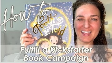 How to Fulfill a Kickstarter Book Campaign Part 1