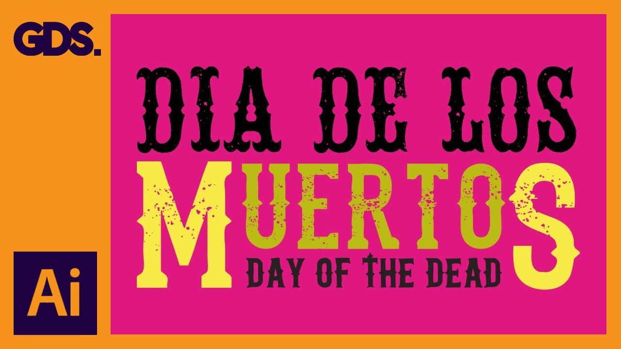 Adding type to a poster design in Adobe Illustrator Ep18/19 [Adobe Illustrator for Beginners]