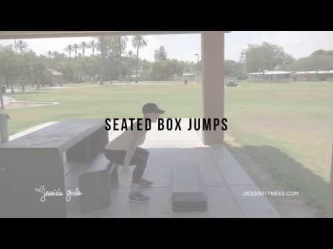 Jessie's Girls - HOME EDITION: Seated Box Jumps