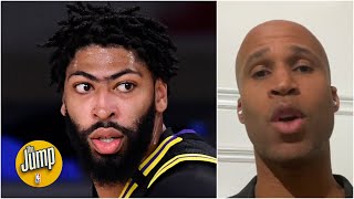 The Lakers could lose 2 seasons if Anthony Davis comes back too soon - Richard Jefferson | The Jump