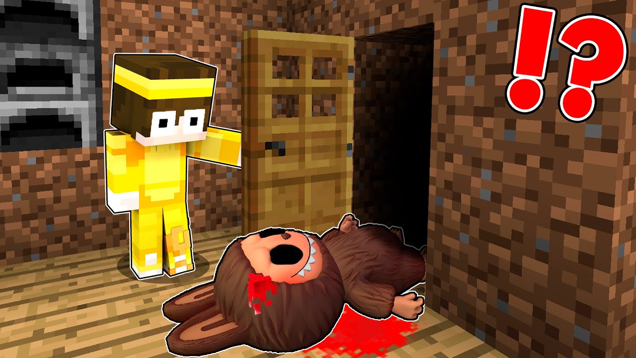 ¿Que le PASO a LABUBU en su CASA en Minecraft? 😰 | Atacaron a LABUBU y le ROBARON TODO
