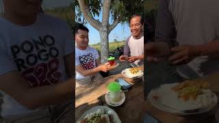 Warung Tengah Sawah sor Ringin Mbah Juluk  kulinerponorogo ponorogo ponorogokuliner nasipecel
