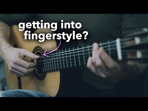 FINGERSTYLE Guitar For Absolute BEGINNERS (chords and melody)