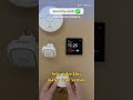 4 Inch Touch Panel works with security sensors