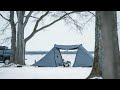 雪が積もったからとりあえずデイキャンプに行きたくなった日 / winter solo camping