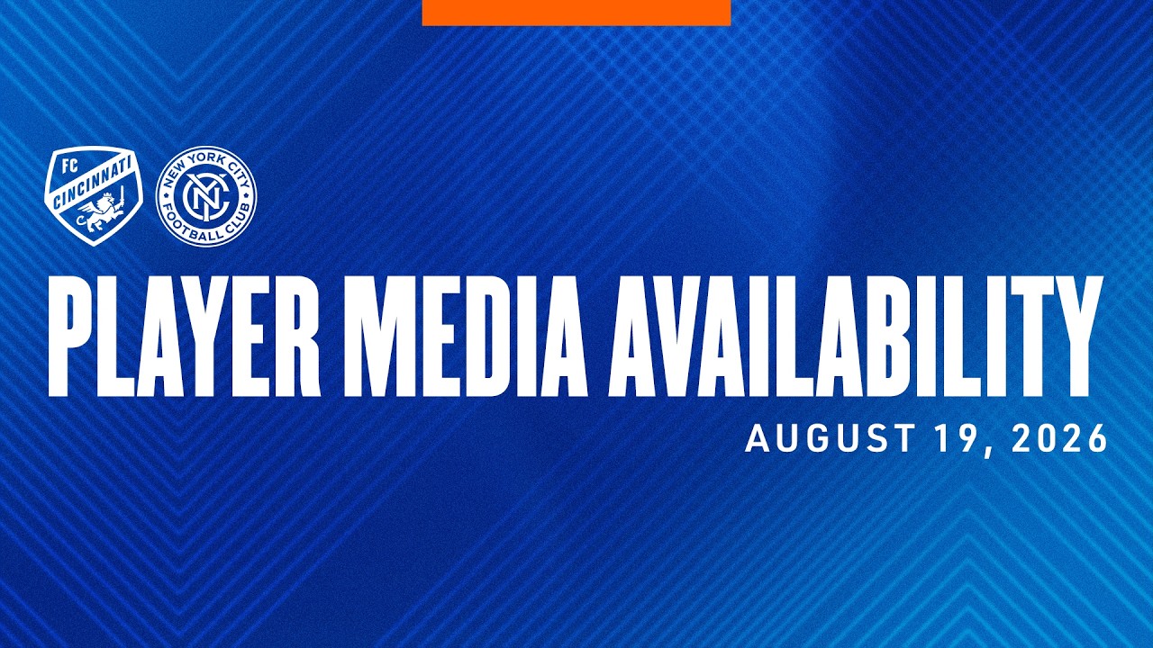 FC Cincinnati vs NYCFC Player Comments | 8/19/26
