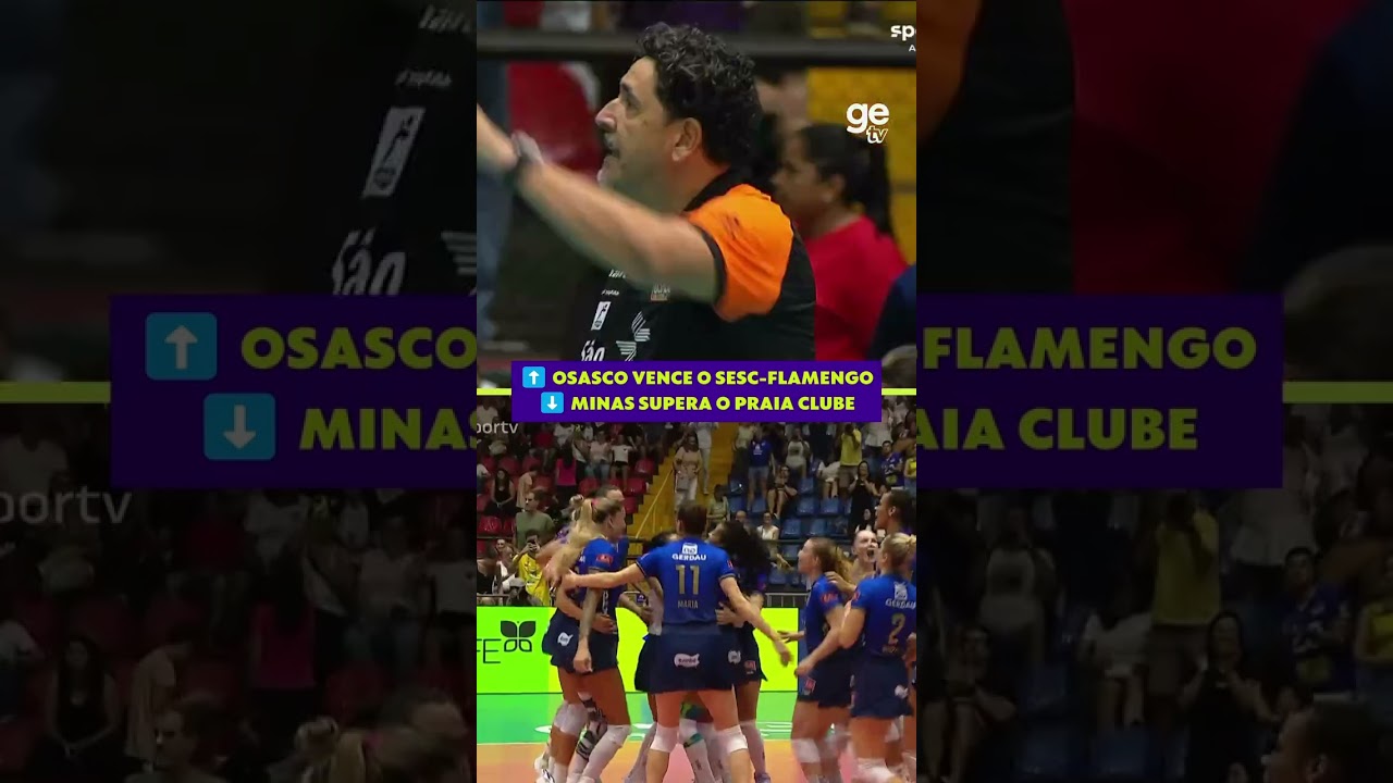 OSASCO 🤝 MINAS 🤝 FINAL DA COPA BRASIL | #shorts | ge tv