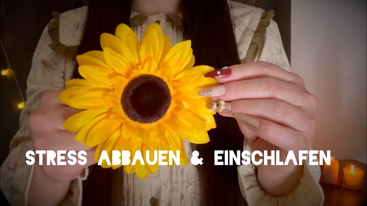ASMR zum Einschlafen – Stress abbauen & Sorgen loslassen | Positive Affirmationen 