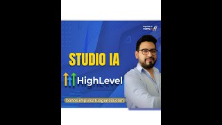 El Studio IA de GoHighLevel lo cambia todo 🤖✨ #shorts
