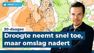Aanhoudend Droog Of Een Omslag Naar Een Dynamisch Weertype Met Onweersbuien? 30-Daagse