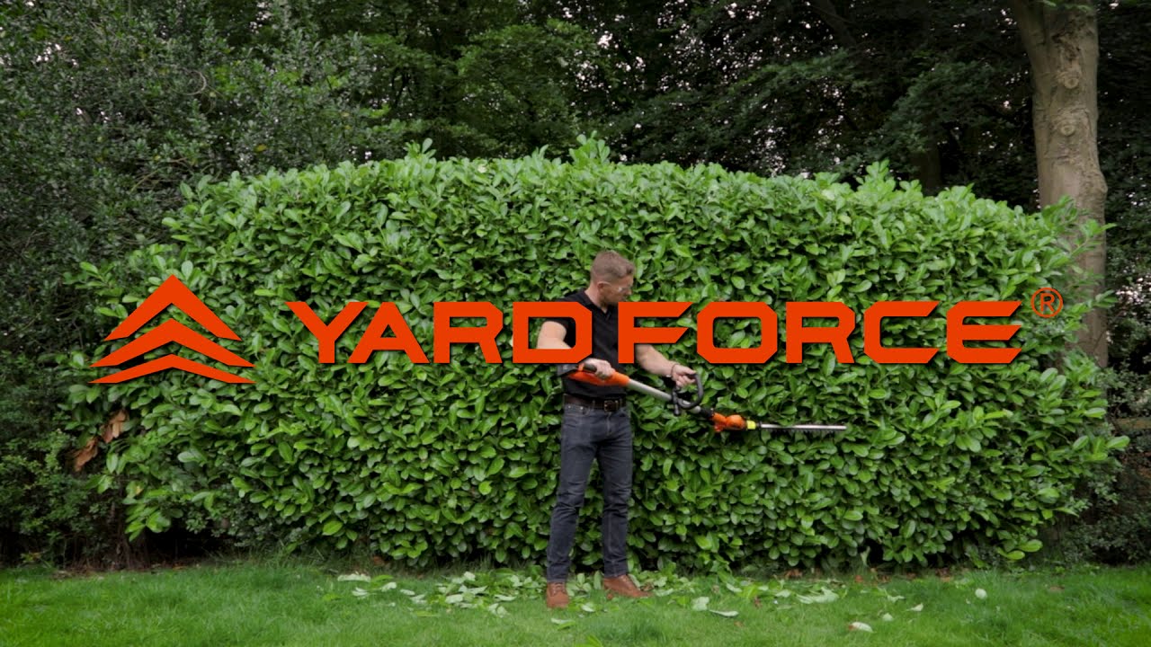 Yard Force 20V Cordless Pole Hedge Trimmer LH C41A CR 20 (UK) YouTube