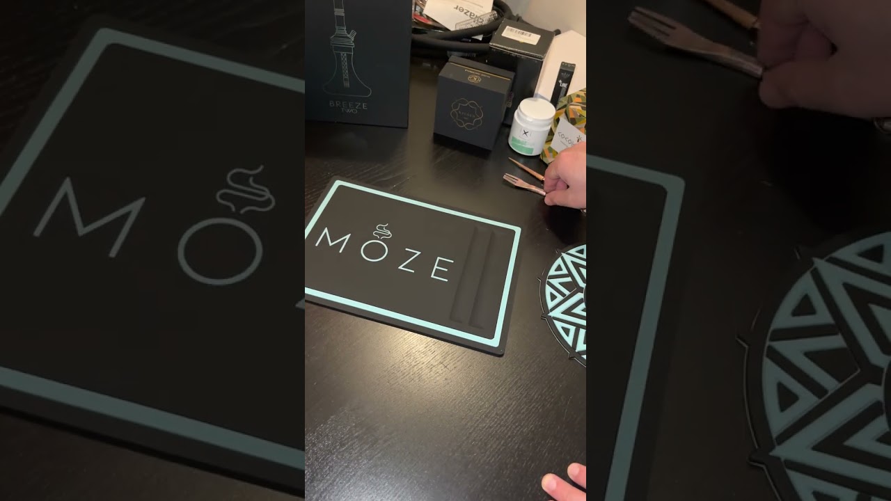 Unboxing The most special Hookah (shisha) MOZE Breeze 2 - episode 2