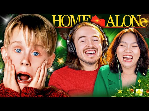 *OUR CHEEKS HURT!!* Home Alone (1990) Reaction: FIRST TIME WATCHING