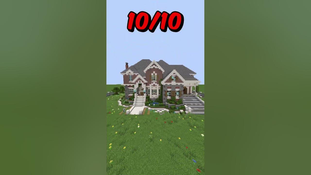 NOOB vs PRO vs HACKER: Minecraft House 😱 #shorts