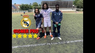 CE JEUNE VA SIGNER PRO AU REAL MADRID ?!  FOOTBALL TECHNIQUE