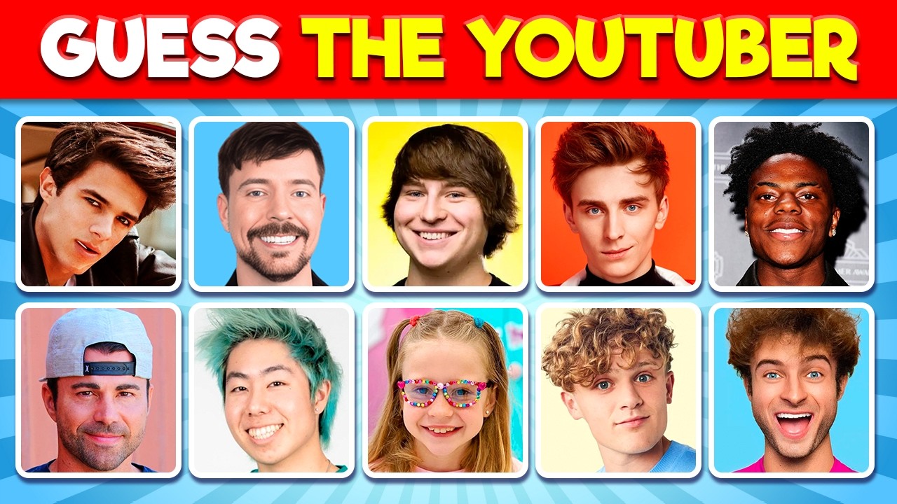 Guess the YouTuber Challenge