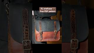 #leather #briefcase #freepattern #freepdf #divineartwayleathergoods
