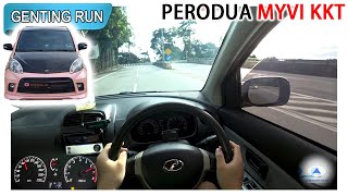 1st gen Perodua Myvi 1.3L KKT | Malaysia #POV [Genting Run 冲上云霄] [CC Subtitle]