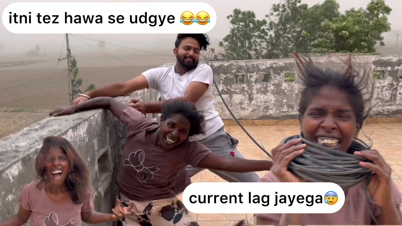 Raju uddte uddte bachi 😂😍 || khatarnak tufan 🌪️ || raju didi