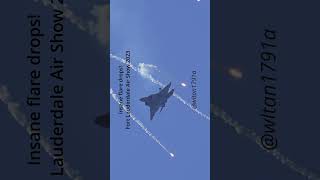 Insane flare drops by F-22 demo pilot RaZZ! Profile