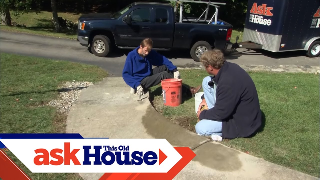 walkway at night How To Level a Stone Walkway | Ask This Old House