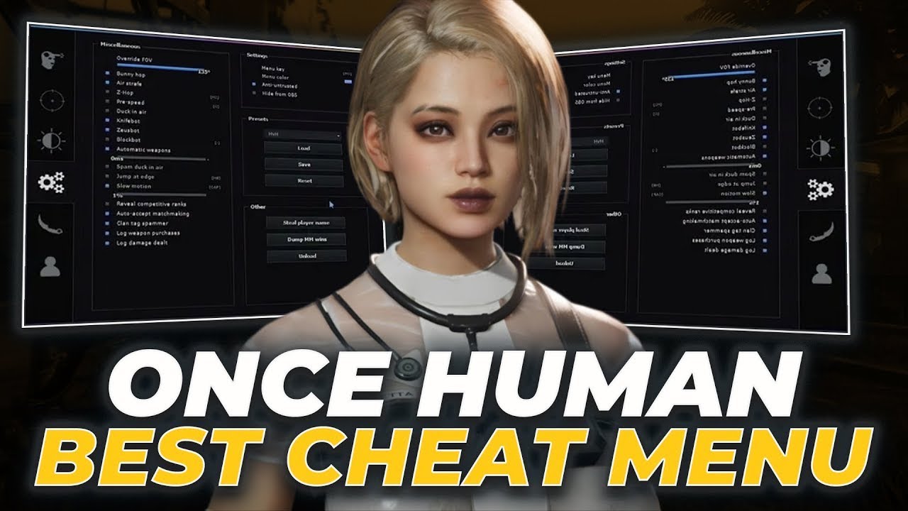 Once Human Trainer Cheats +32 | No Reload / Infinite Health / Money Hack / Teleport & Other