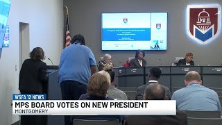 Montgomery County Board of Education votes on new president