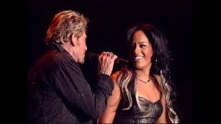 Johnny Hallyday  -  Allumer le feu ( & Amel Bent )( Bercy, Paris ) Resimi