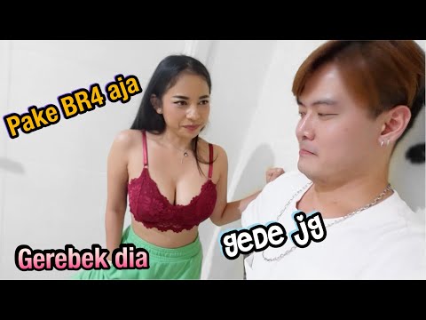 GEREBEK CEWEK TERNYATA DIA CUMA PAKE BR4 AJA