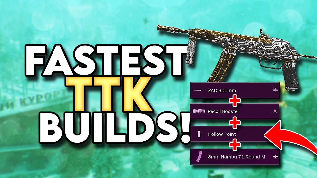 BEST ATTACHMENTS FOR FAST TTK FOR ALL SMG'S WARZONE PACIFIC w/Stats | Warzone Pacific