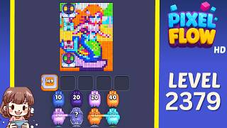 Pixel Flow Level 2379 Solution Walkthrough