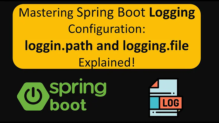 Spring Boot - Logging(logging.path and logging.file) | How to print the logs in a log file?