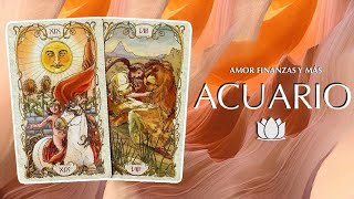 🔮ACUARIO♒TIEMPO DE CONFESIONES QUE TRAE APERTURA DE CAMINO \/NO PUEDE SOLTARTE ❤️HORÓSCOPO AMOR Y MÁS