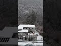 1. Schneefall im Herbst 2021 in Baden | Baden'de 2021 sonbaharında ilk kar