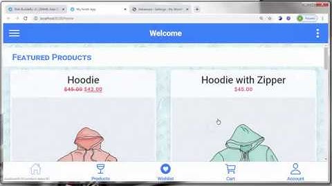 Create Woocommerce App using IMABuildeRz v3