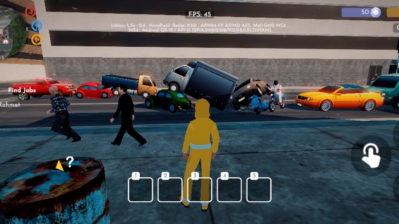 Jobless life I have become a waiter gameplay episode 1