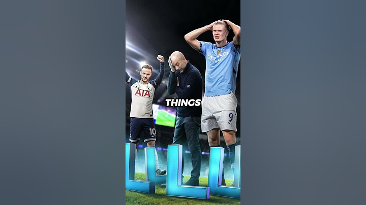 MANCHESTER CITY LOST 4-0 TO TOTTENHAM AT ETIHAD AND HAALAND WAS ON THE VERGE OF TEARS 😳☠️