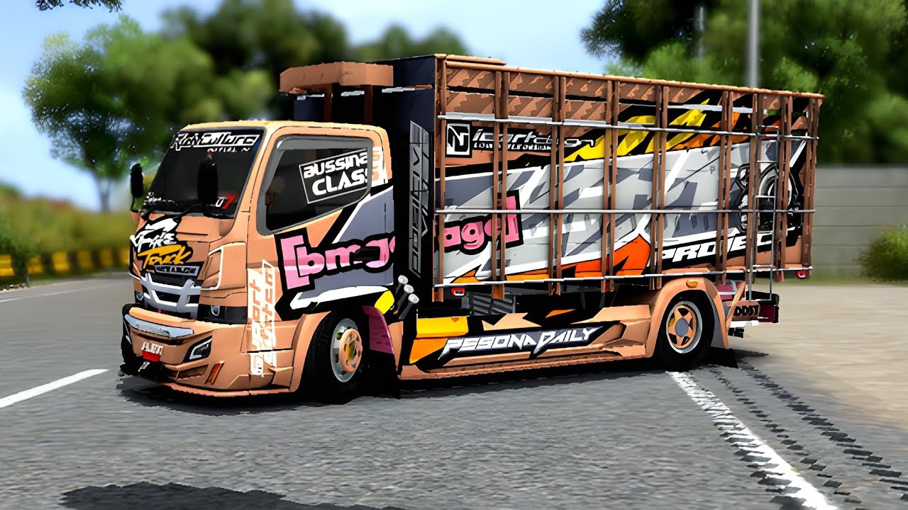 SHARE LIVERY CUSTOM SAMOK V2 ‼️ MOD CANTER PEO S12 VAR SAMOK $$$$