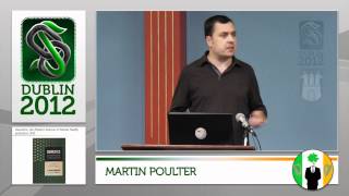 Dr Martin Poulter (Doctor of Philosophy, University of Bristol) on the Dublin Offlines event