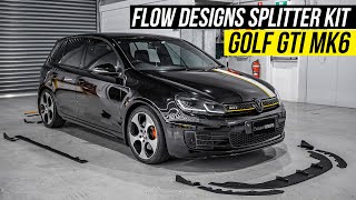 Flow Designs Splitter Kit Installation | Volkswagen Golf GTI MK6