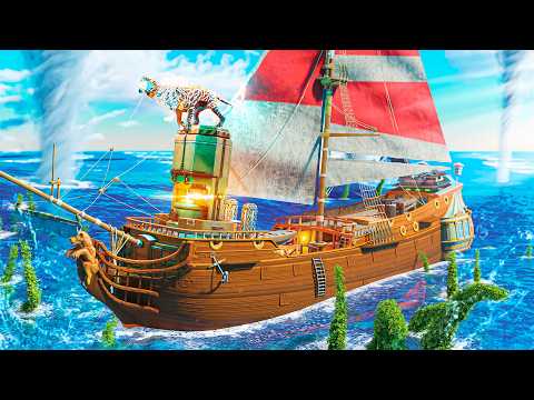Surviving SOLO At SEA On Day 1 ARK Movie!