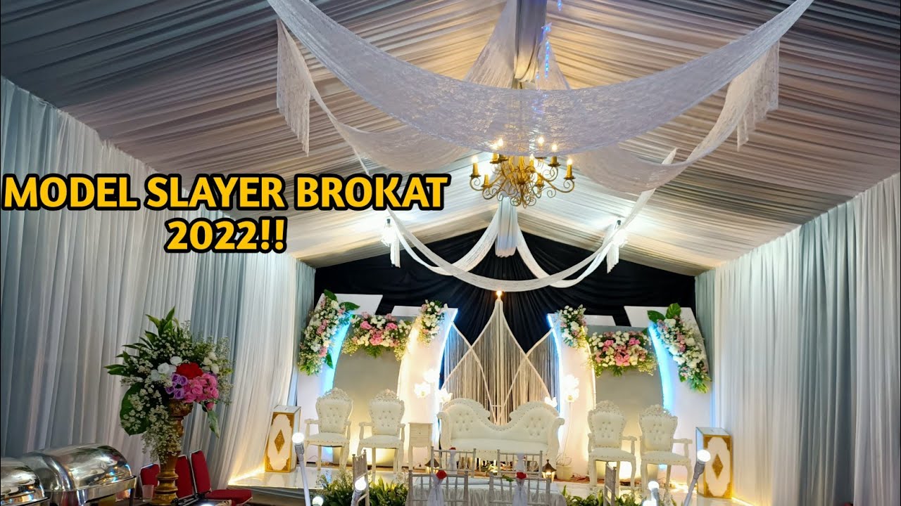 DEKORASI TENDA PERNIKAHAN MODEL TERBARU 2022!!!