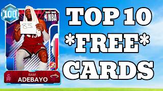 Top 10 Best Free Cards In Nba 2K26 Myteam