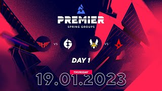 BLAST Premier Spring Groups 2023. Day 1: Heroic vs EG, Team Vitality vs Astralis