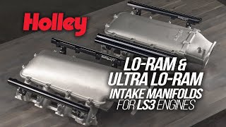 Holley’s High-Clearance, High-Flow Lo Ram Intake Now Available For LS3 Engines