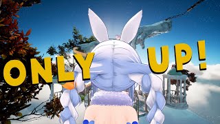 【OnlyUp!】ひたすらに頂上を目指すゲームをクリアするぞ!!!!!!!!!!ぺこ!【ホロライブ/兎田ぺこら】